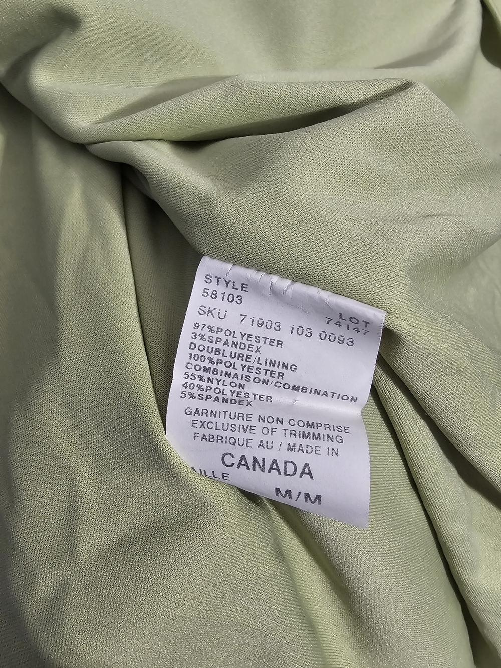 Y2k Halter Lace Bodice Satin Maxi Dress in Light Green - Picture 6 of 6